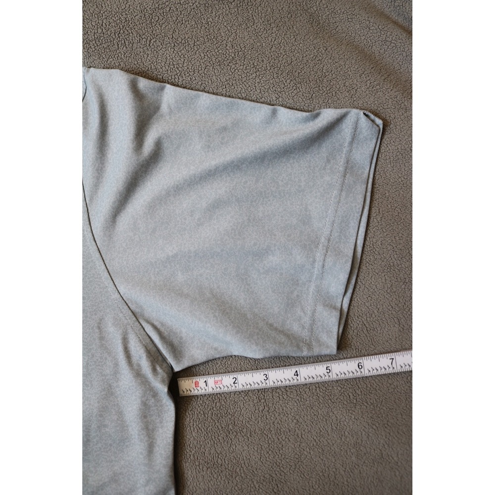 FOOTJOY Polo Shirt Mens XL Bull Valley Golf Club Gray Stretch Performance Lisle - Picture 7 of 13
